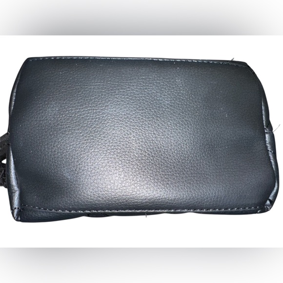 Betsy Johnson Black Quilted Crossbody Purse - Picture 4 of 6